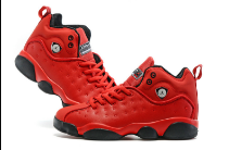 New Jordan Team 2 GS Red Black Shoes